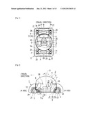 BRAKE EQUIPMENT OF VEHICLE WITH DRIVER SEAT WHOSE DIRECTION IS CHANGEABLE diagram and image