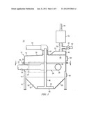 Self-disposal of solids in an immiscible liquid separator diagram and image