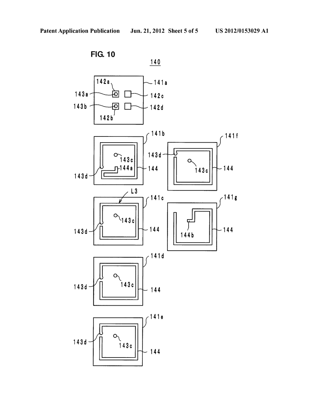 ANTENNA, METHOD OF MANUFACTURING THE ANTENNA, AND WIRELESS IC DEVICE - diagram, schematic, and image 06