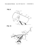 DEVICE FOR TAKING UP FIRE-FIGHTING HOSE AND METHOD FOR TAKING UP     FIRE-FIGHTING HOSE diagram and image