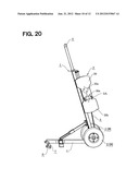 DEVICE FOR TAKING UP FIRE-FIGHTING HOSE AND METHOD FOR TAKING UP     FIRE-FIGHTING HOSE diagram and image