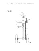 DEVICE FOR TAKING UP FIRE-FIGHTING HOSE AND METHOD FOR TAKING UP     FIRE-FIGHTING HOSE diagram and image