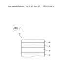 SUBSTRATE FOR ELECTRON-BEAM DRAWING diagram and image