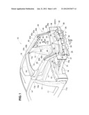 STRUCTURE FOR VEHICLE BODY REAR PORTION diagram and image