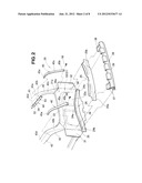 STRUCTURE FOR VEHICLE BODY REAR PORTION diagram and image