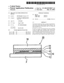 ORGANIC ELECTROLUMINESCENCE DEVICE diagram and image