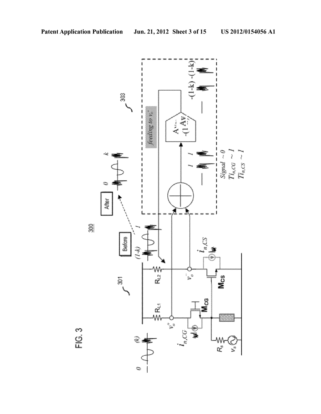 METHOD AND APPARATUS FOR CANCELING BALUN AMPLIFIER NOISE - diagram, schematic, and image 04