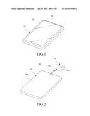 PORTABLE TERMINAL WITH OPTICAL TOUCH PAD AND METHOD FOR CONTROLLING DATA     IN THE SAME diagram and image