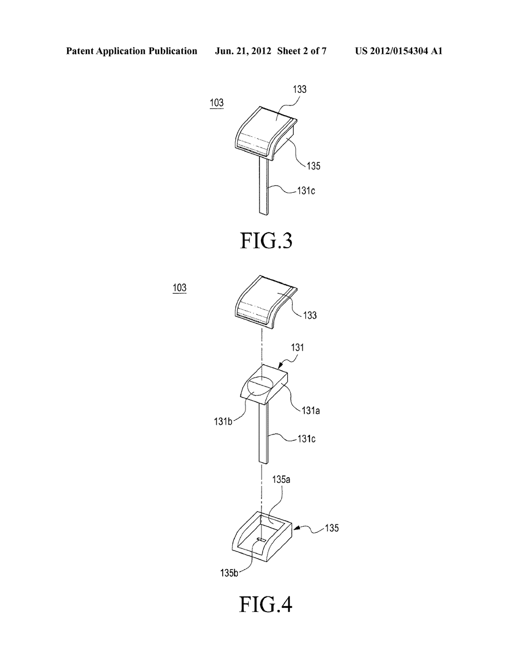 PORTABLE TERMINAL WITH OPTICAL TOUCH PAD AND METHOD FOR CONTROLLING DATA     IN THE SAME - diagram, schematic, and image 03