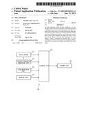 INPUT APPARATUS diagram and image