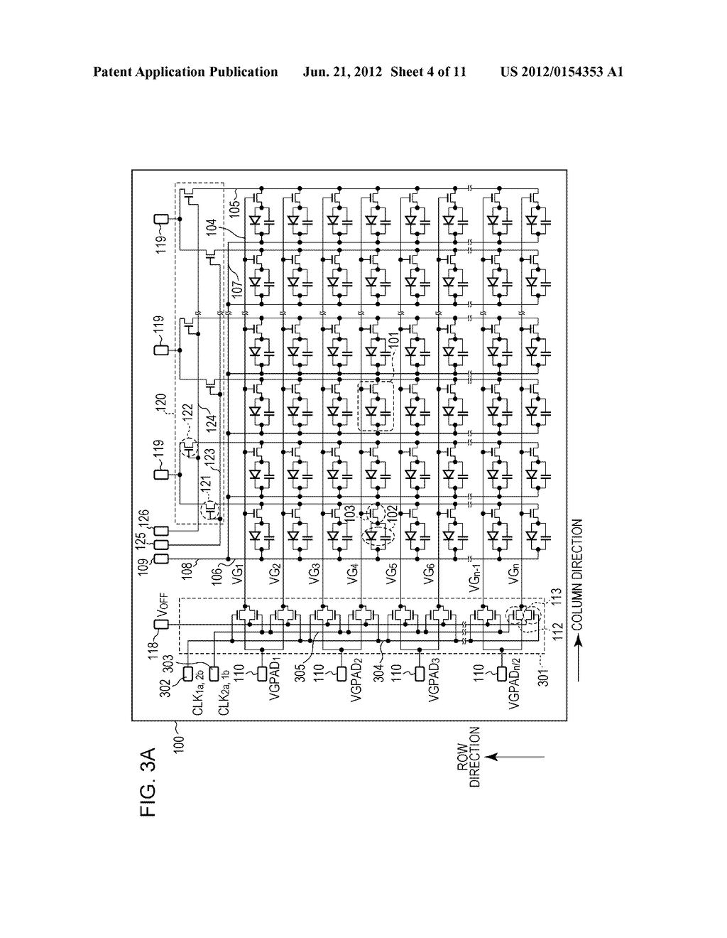 MATRIX SUBSTRATE, DETECTION DEVICE, DETECTION SYSTEM, AND METHOD FOR     DRIVING DETECTION DEVICE - diagram, schematic, and image 05