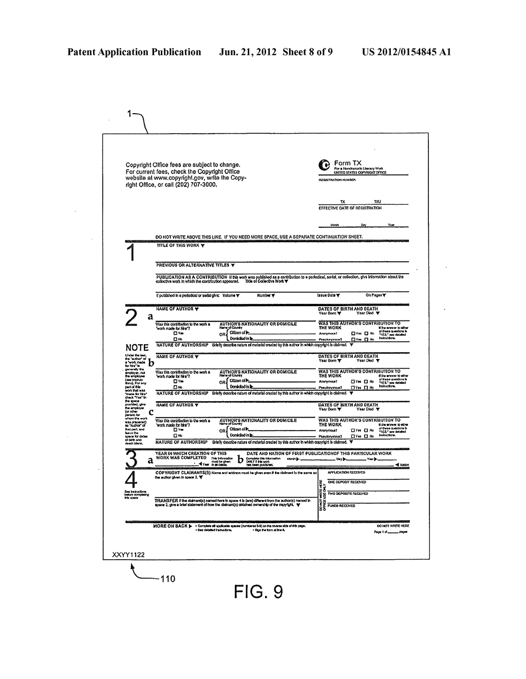 SYSTEM AND METHOD FOR IDENTIFYING A GENUINE PRINTED DOCUMENT - diagram, schematic, and image 09