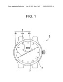 Manufacturing method of timepiece part and timepiece part diagram and image