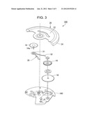 Manufacturing method of timepiece part and timepiece part diagram and image