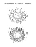 AIR CYCLE MACHINE COMPRESSOR DIFFUSER diagram and image