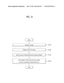 MOBILE TERMINAL AND METHOD OF CONTROLLING A MODE SCREEN DISPLAY THEREIN diagram and image