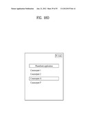 MOBILE TERMINAL AND METHOD OF MANAGING INFORMATION THEREIN diagram and image