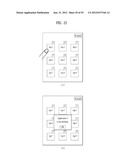 MOBILE TERMINAL AND METHOD OF MANAGING INFORMATION THEREIN diagram and image