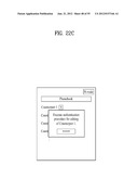 MOBILE TERMINAL AND METHOD OF MANAGING INFORMATION THEREIN diagram and image