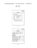 MOBILE TERMINAL AND METHOD OF MANAGING INFORMATION THEREIN diagram and image