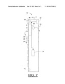 PORTABLE ELECTRONIC EQUIPMENT WITH AUTOMATIC CONTROL TO KEEP DISPLAY     TURNED ON AND METHOD diagram and image