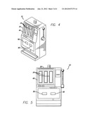 Enhanced Reel Gaming System with Touch Controls diagram and image