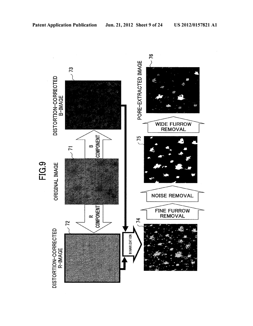 SKIN STATE ANALYZING METHOD, SKIN STATE ANALYZING APPARATUS, AND     COMPUTER-READABLE MEDIUM STORING SKIN STATE ANALYZING PROGRAM - diagram, schematic, and image 10