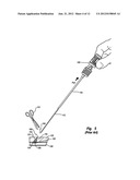 VASCULAR CLOSURE DEVICE WITH AUTOMATIC SUTURE CUTTER diagram and image