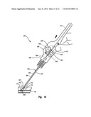 VASCULAR CLOSURE DEVICE WITH AUTOMATIC SUTURE CUTTER diagram and image