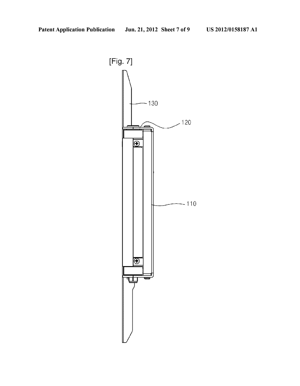 MOUNTING APPARATUS FOR ADJUSTING SWIVELLING ANGLE OF DISPLAY DEVICE - diagram, schematic, and image 08