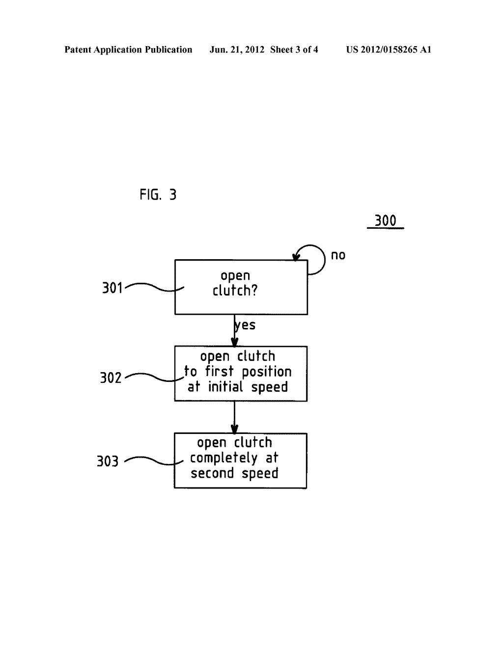 METHOD AND SYSTEM FOR OPENING OF A CLUTCH - diagram, schematic, and image 04