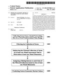 PREDICTING ECONOMIC TRENDS VIA NETWORK COMMUNICATION MOOD TRACKING diagram and image