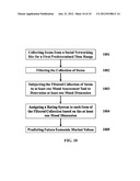 PREDICTING ECONOMIC TRENDS VIA NETWORK COMMUNICATION MOOD TRACKING diagram and image