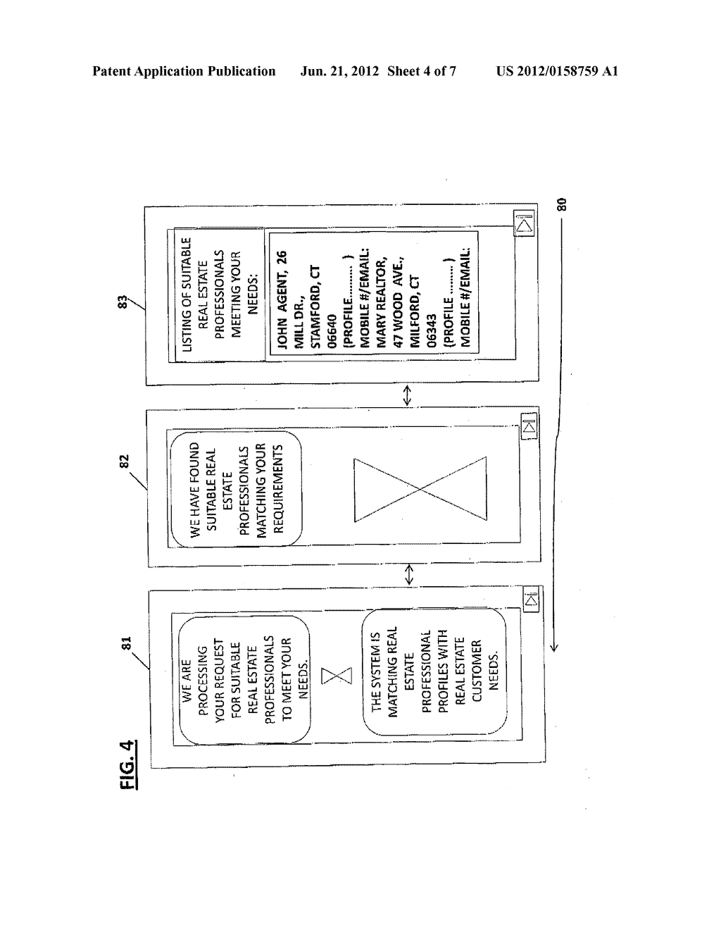 INFORMATION PROCESSING DEVICE FOR SELECTING REAL ESTATE PROFESSIONALS - diagram, schematic, and image 05
