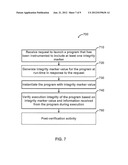 PROGRAM EXECUTION INTEGRITY VERIFICATION FOR A COMPUTER SYSTEM diagram and image