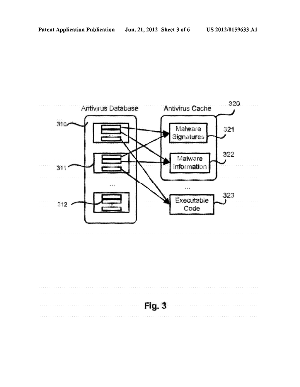 System and Method for Updating Antivirus Cache - diagram, schematic, and image 04
