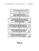 METHODS AND SYSTEMS OF INTERIOR WINDOW FRAMING diagram and image