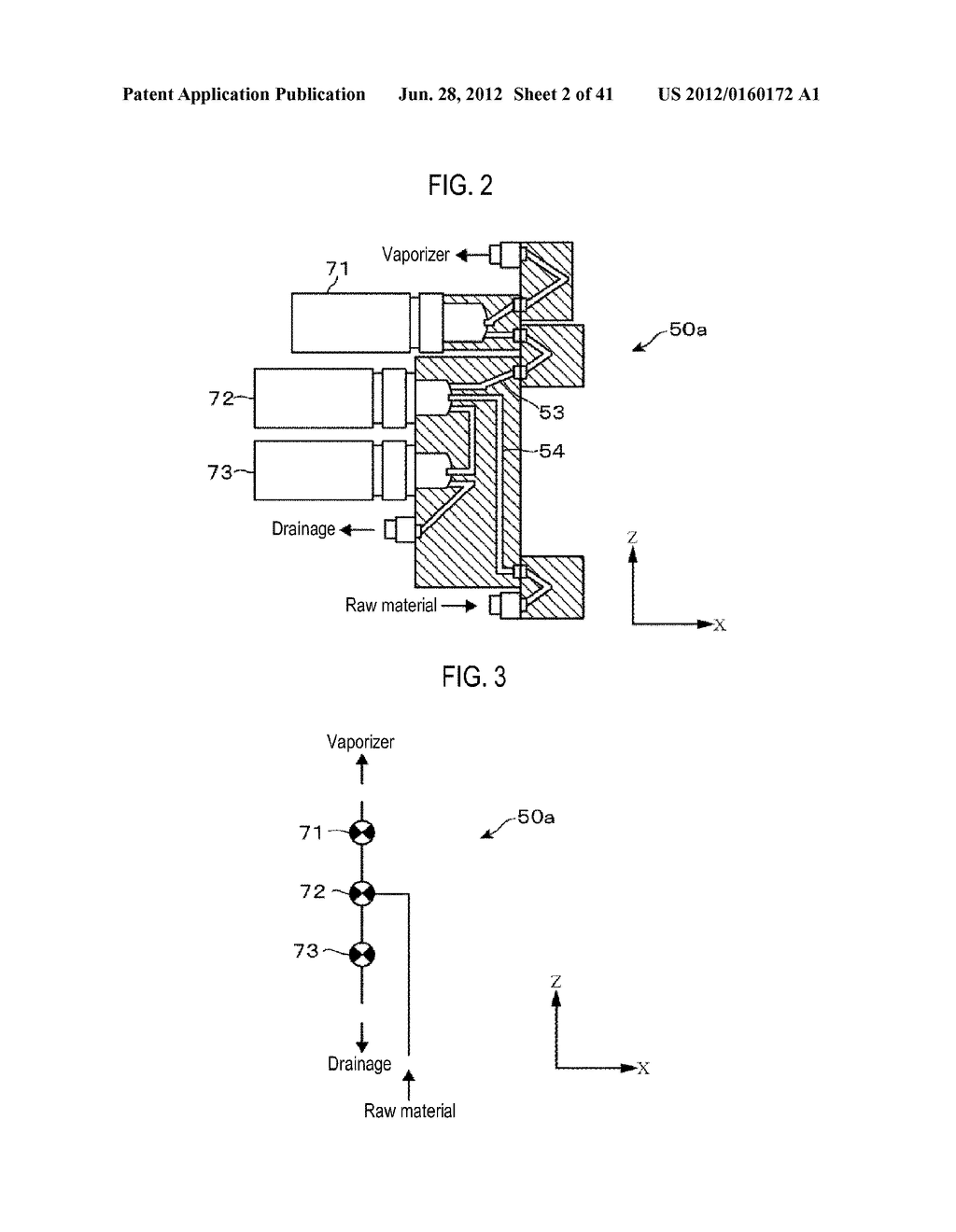 RAW MATERIAL SUPPLYING DEVICE AND FILM FORMING APPARATUS - diagram, schematic, and image 03
