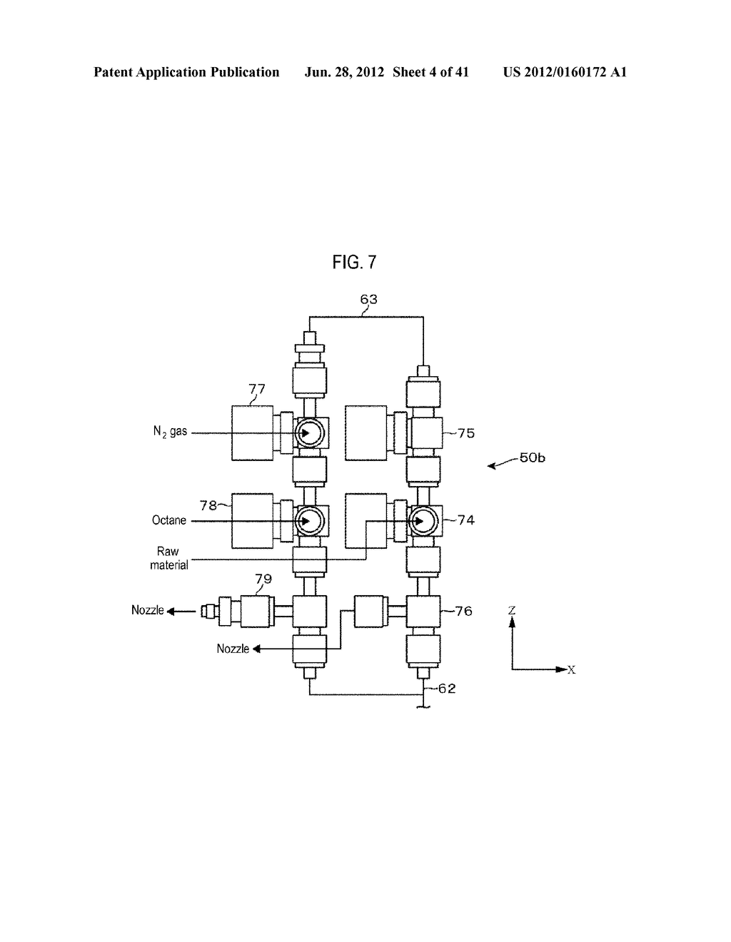 RAW MATERIAL SUPPLYING DEVICE AND FILM FORMING APPARATUS - diagram, schematic, and image 05