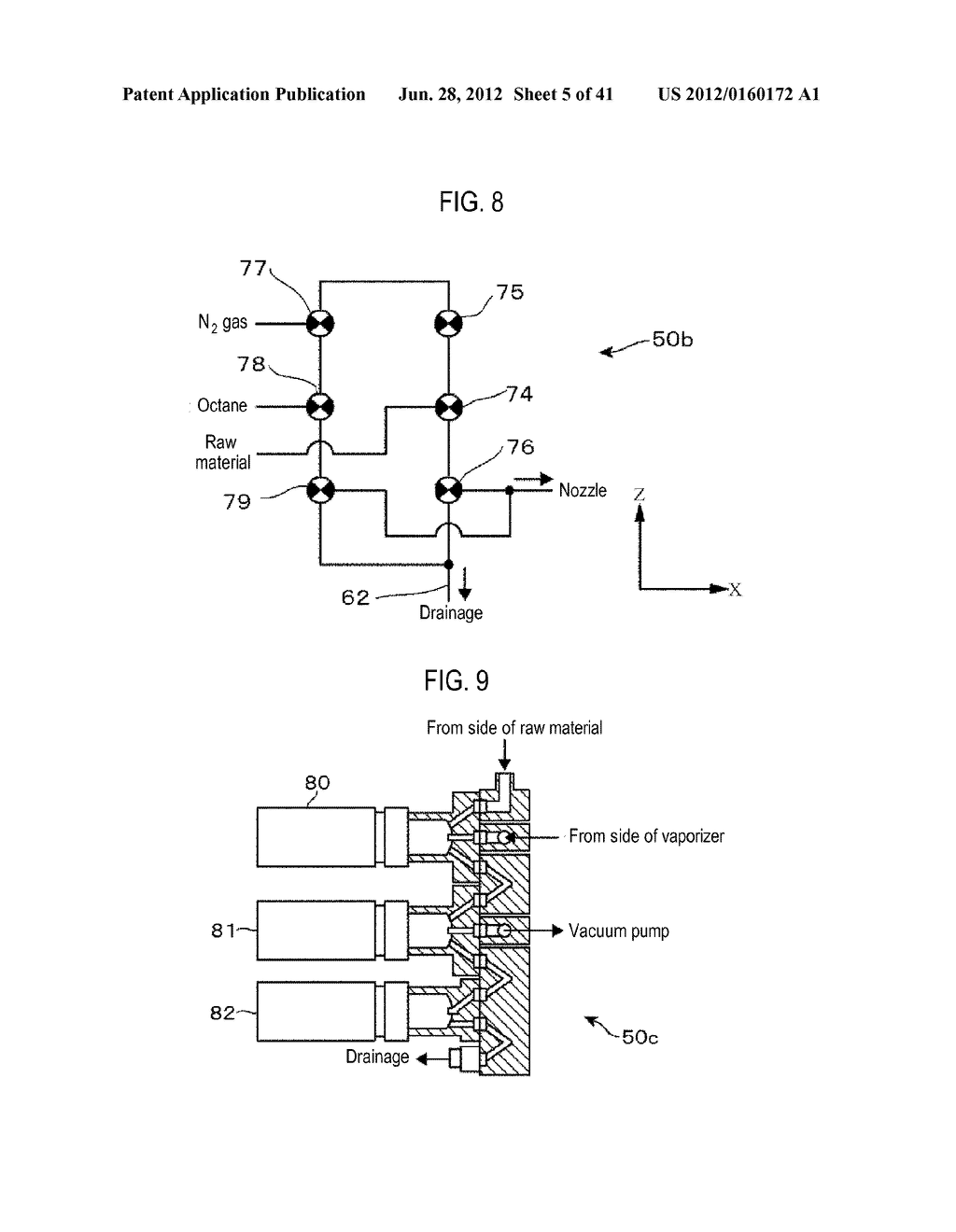 RAW MATERIAL SUPPLYING DEVICE AND FILM FORMING APPARATUS - diagram, schematic, and image 06