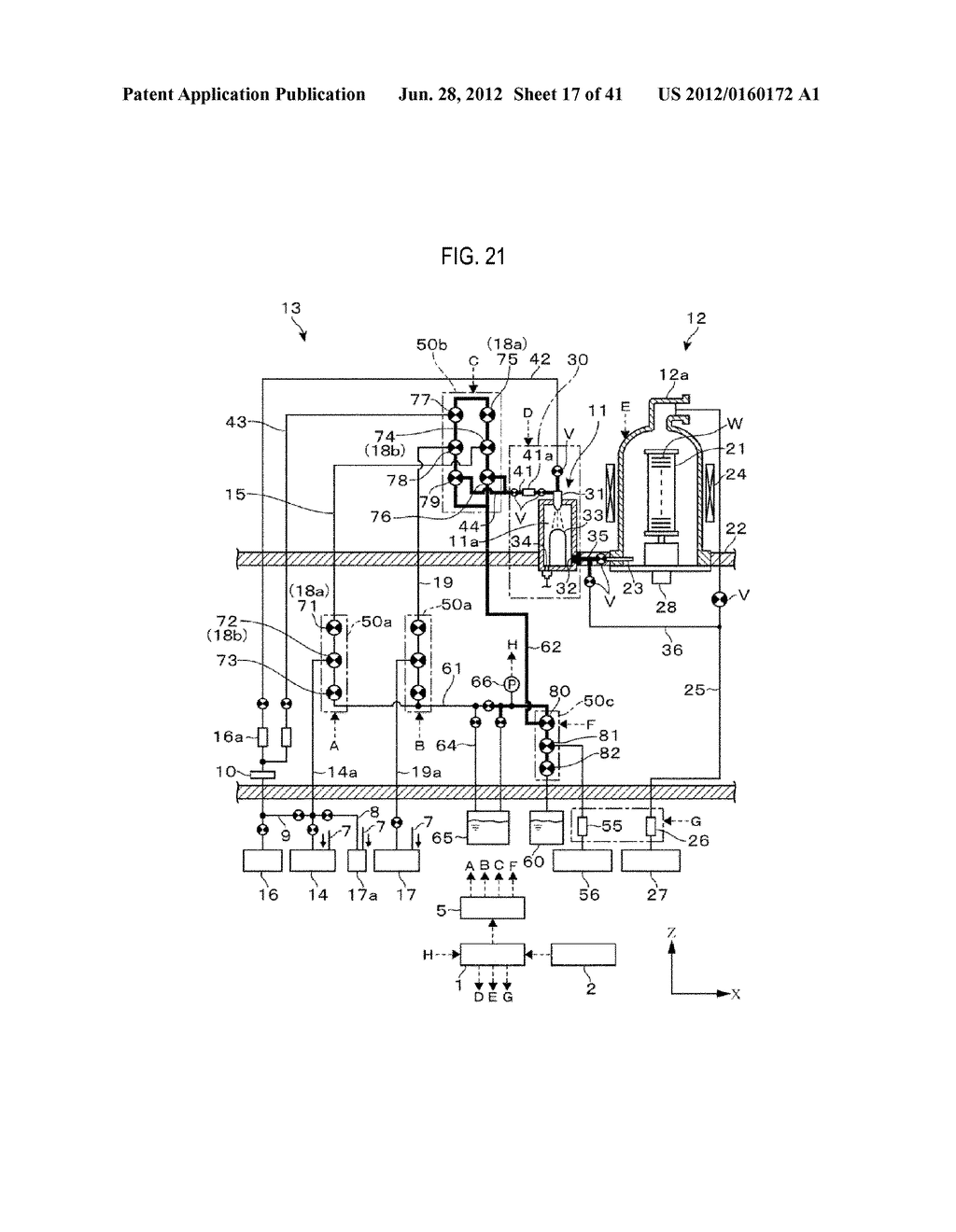 RAW MATERIAL SUPPLYING DEVICE AND FILM FORMING APPARATUS - diagram, schematic, and image 18
