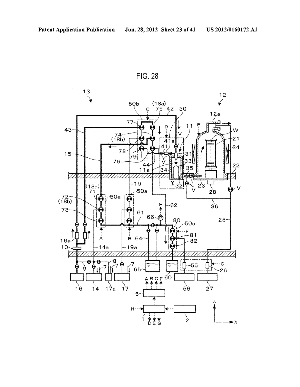 RAW MATERIAL SUPPLYING DEVICE AND FILM FORMING APPARATUS - diagram, schematic, and image 24