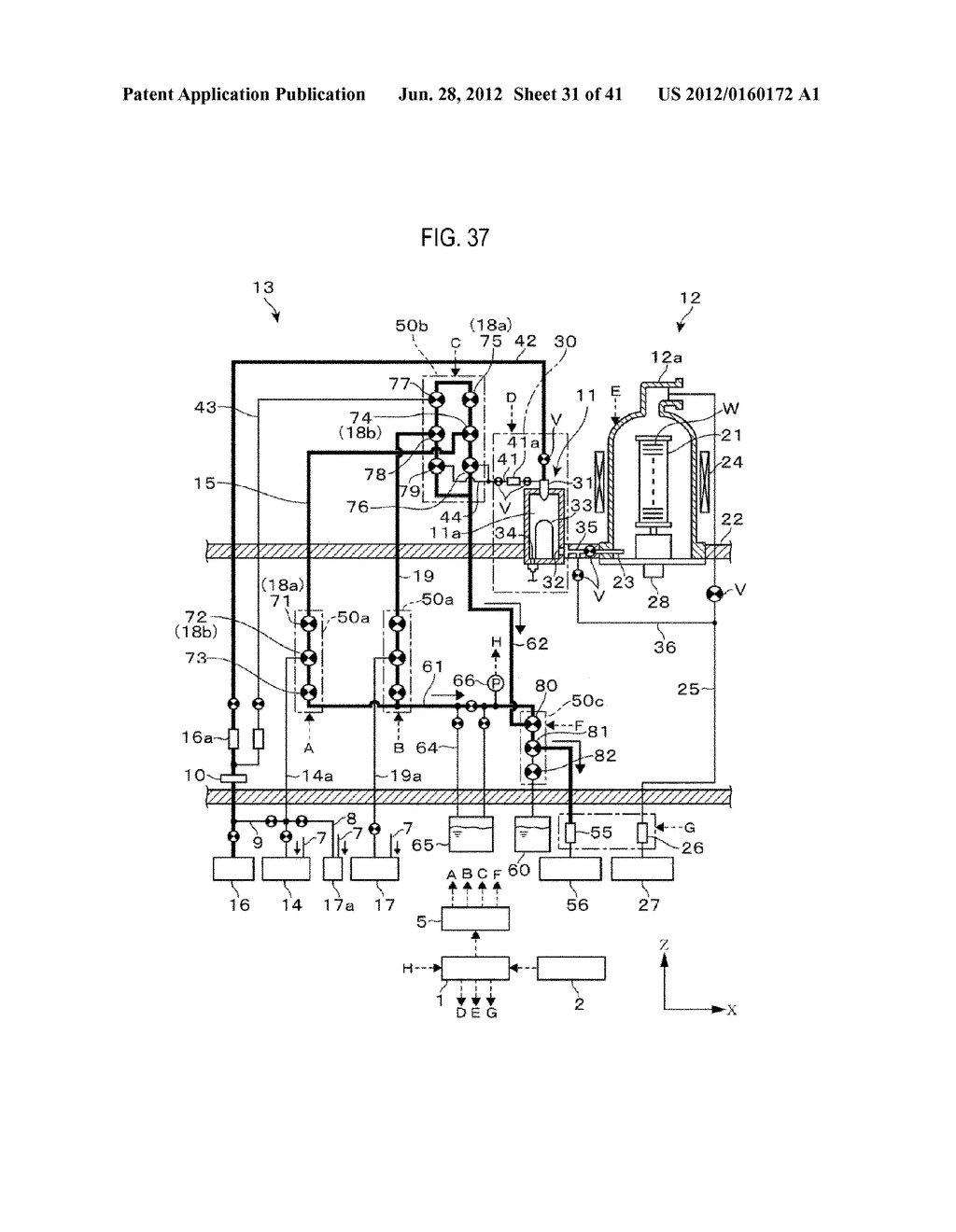 RAW MATERIAL SUPPLYING DEVICE AND FILM FORMING APPARATUS - diagram, schematic, and image 32