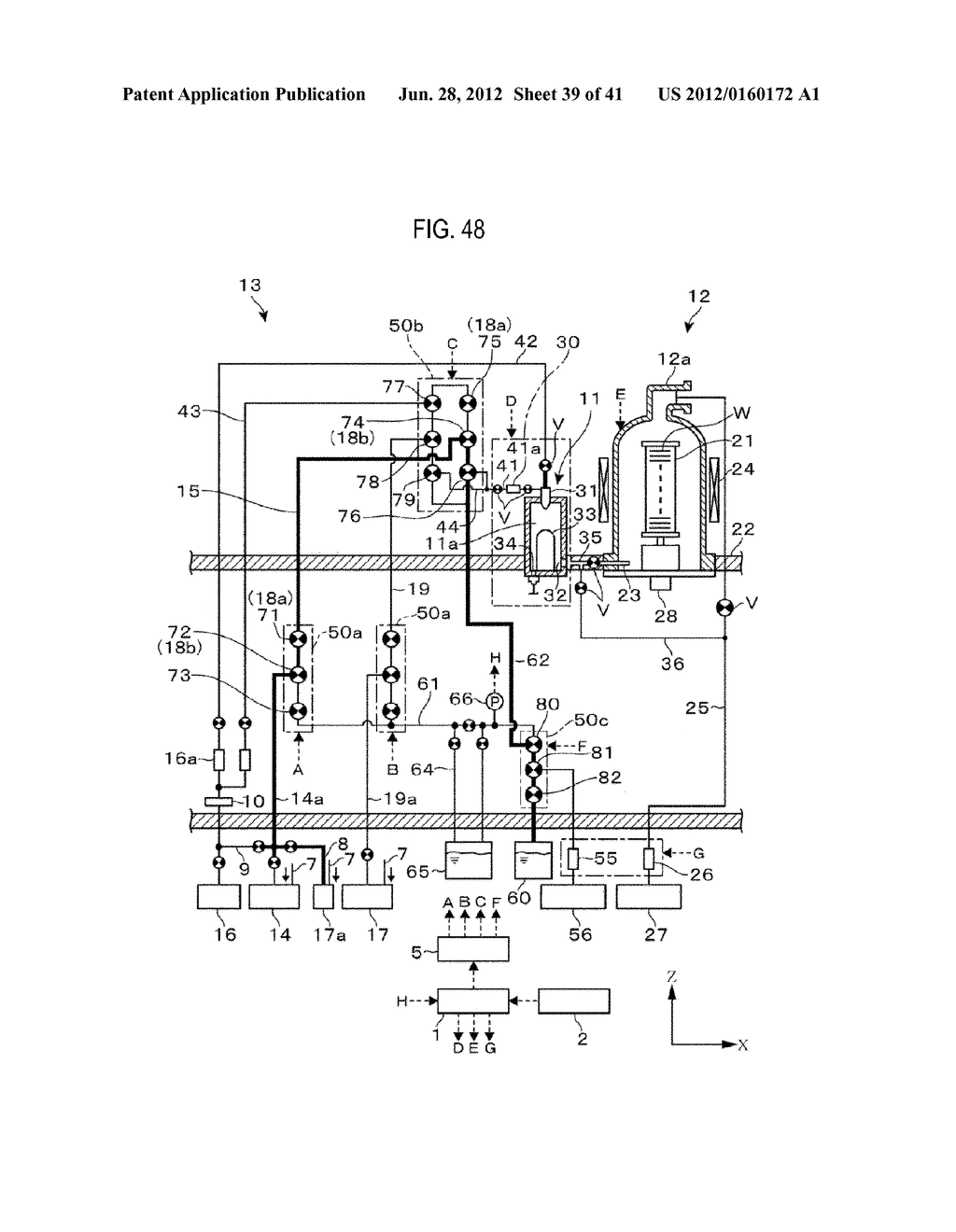 RAW MATERIAL SUPPLYING DEVICE AND FILM FORMING APPARATUS - diagram, schematic, and image 40