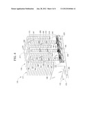 SURFACE COOLER HAVING CHANNELED FINS diagram and image