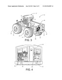 Forestry Machines with Transverse Engine and Hydraulic System Installation diagram and image