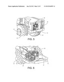 Forestry Machines with Transverse Engine and Hydraulic System Installation diagram and image