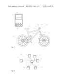 SUSPENSION SYSTEM FOR A BICYCLE AND DAMPER DEVICE diagram and image