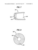 DISPENSER WITH A FRANGIBLE CONTAINER AND A ROTATING BREAKING MEMBER, FOR     DISPENSING A POLYMERIZABLE MONOMER ADHESIVE diagram and image