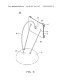 SUPPORT STAND FOR SUPPORTING ELECTRONIC DEVICE diagram and image